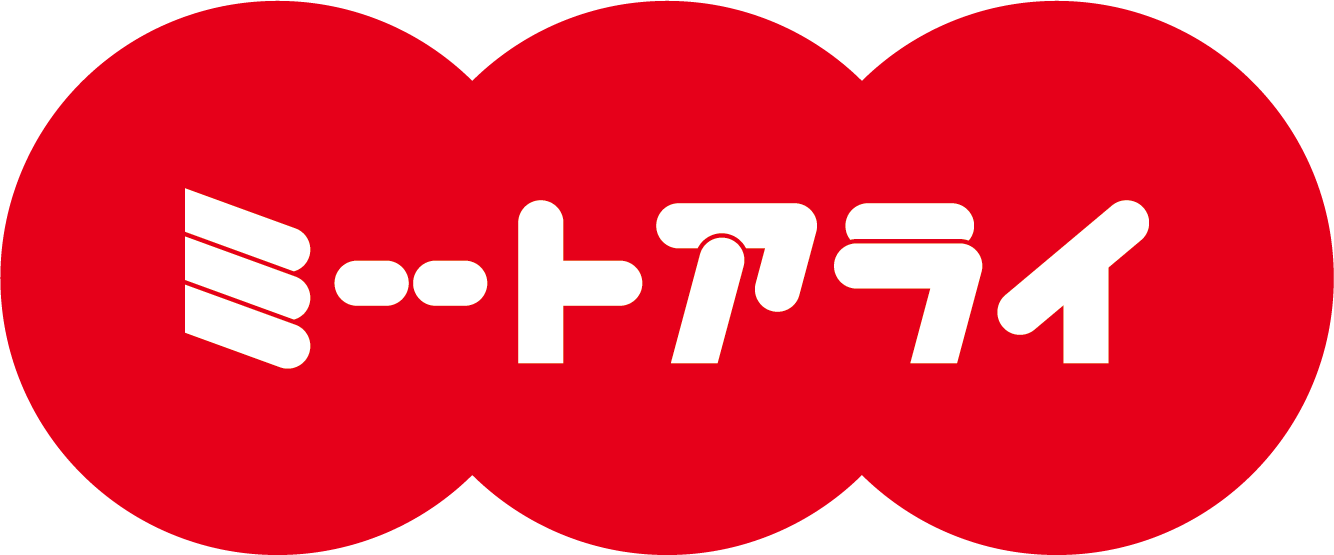 ミーートアライ：ロゴ